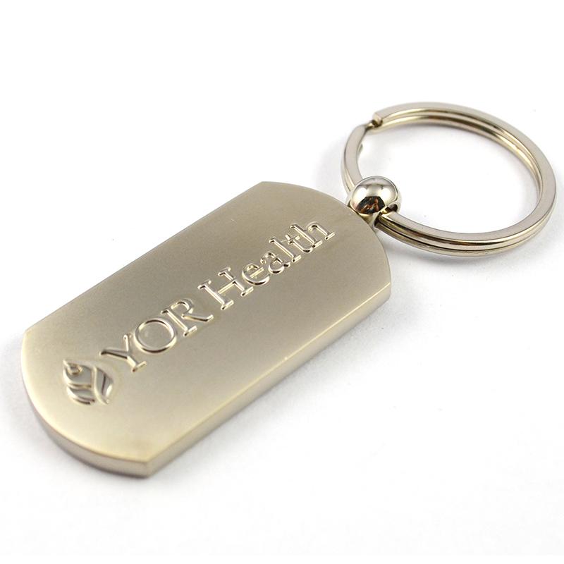 Keychains Factory Custom cheap metal keyrings blank