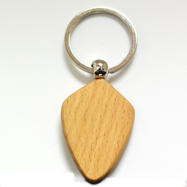 New fashion hot sale wooden key ring Wood keychain