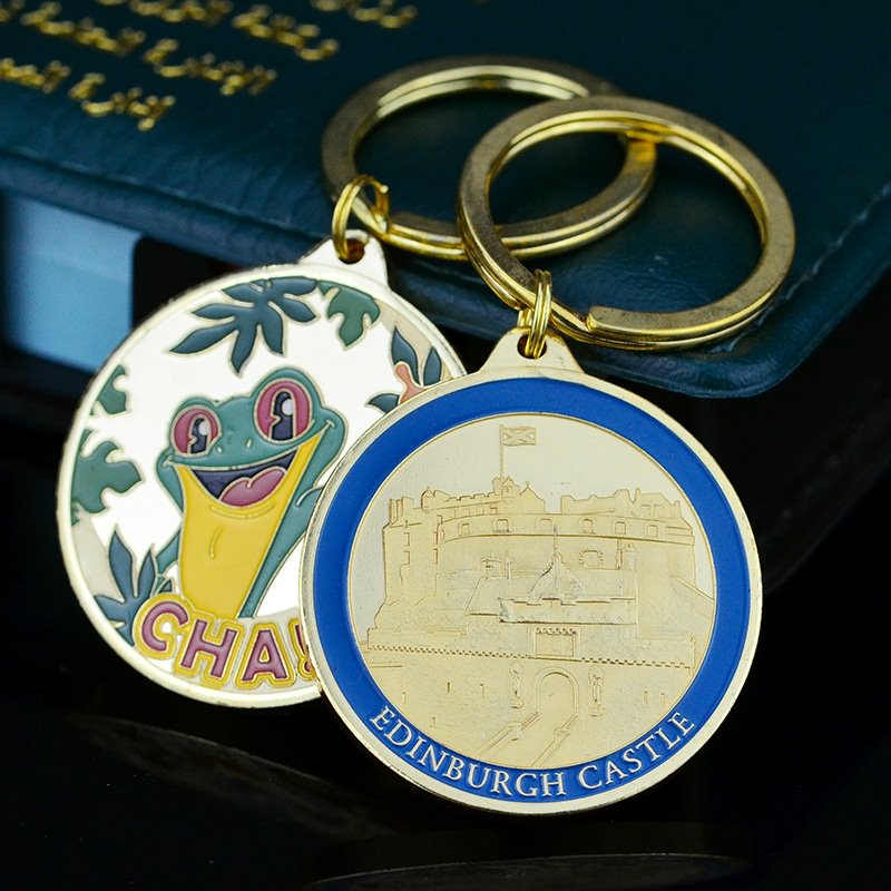 China suppliers designer keychains for men Metal Keychain