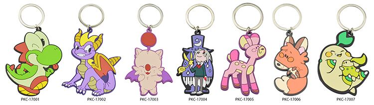 Soft Pvc Anime Keychain Wholesale