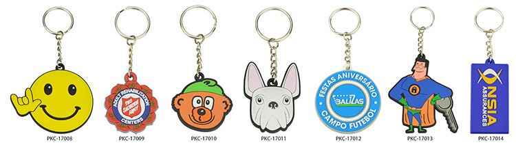 Artigifts Manufacturer In China Wholesale Custom Rubber Keyring