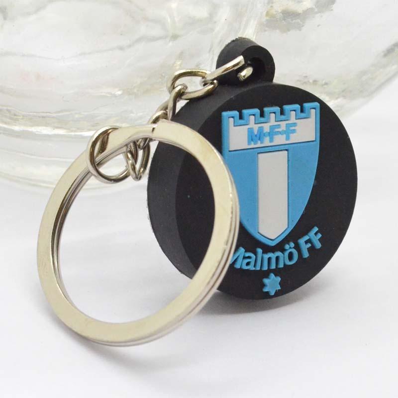 Factory Direct No Minimum Bulk Plastic Keyrings Charms Wholesale PVC