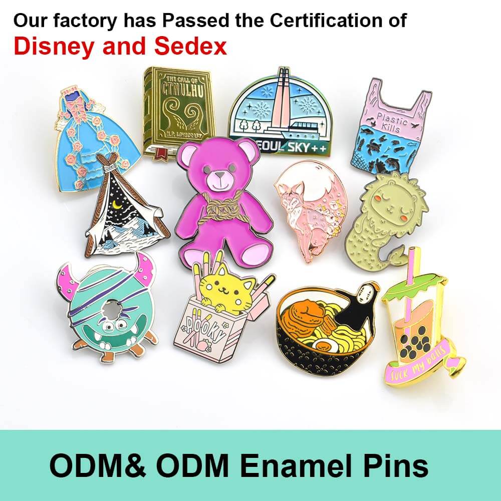 Bulk Personalized Custom Made Lapel Pins For Men No Minimum