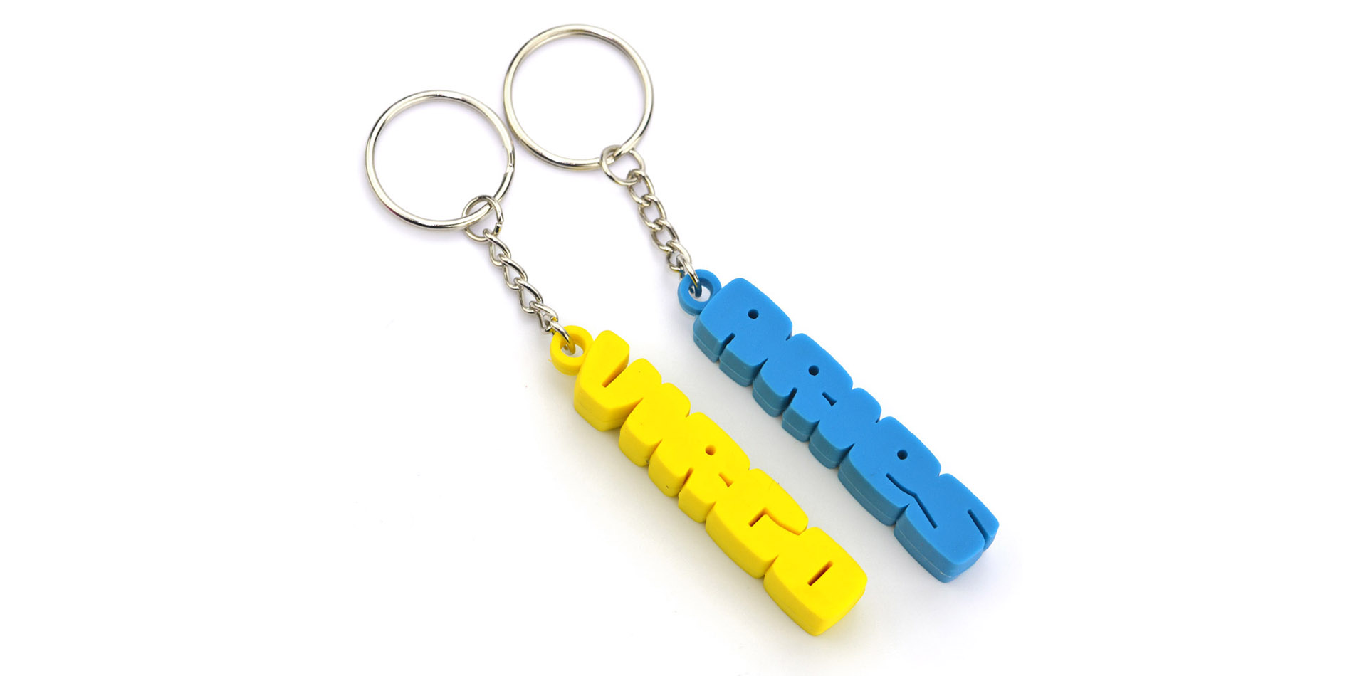 Rubberized Keychain