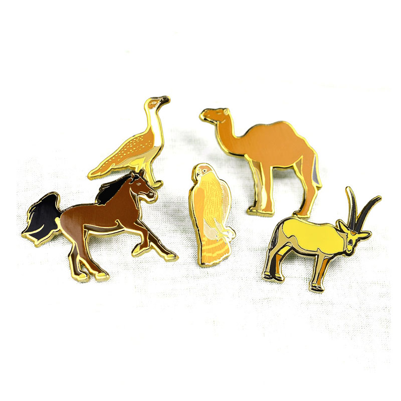 Custom Enamel Pins No Minimum Brass Logo Pin
