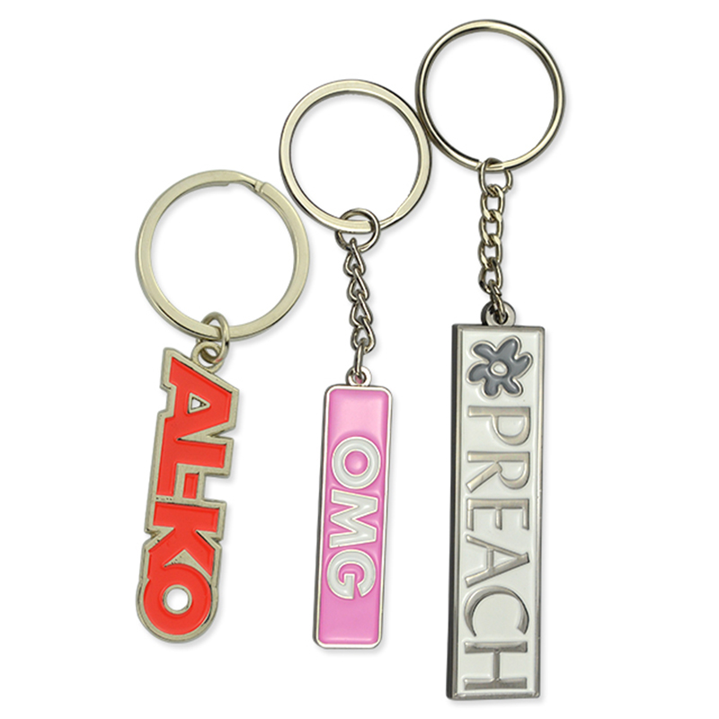 Stainless Steel Key Ring With Chain Wholesale Designer Metal Key Chains Manufacturer