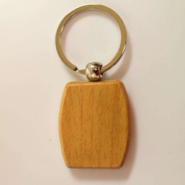 Hottest cheap wooden key ring for promotion