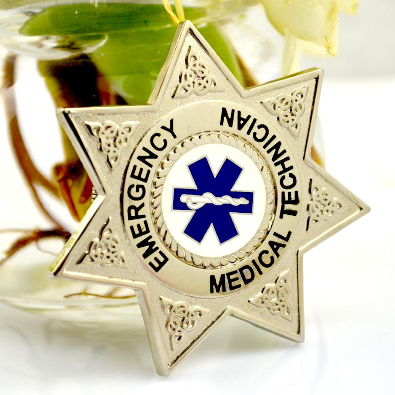 Artigifts Factory Price Plating Custom Logo Sheriff Star Badge
