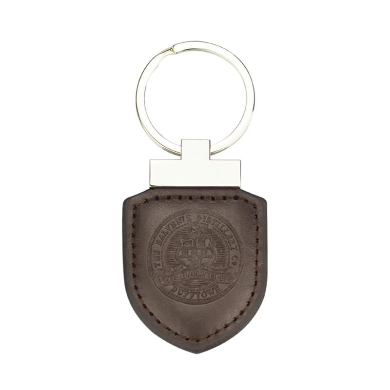 Wholesale Keychain Custom Bulk Pu Genuine Leather Keychain