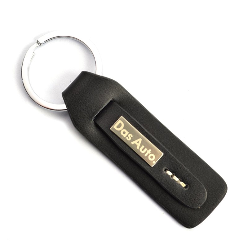 Genuine Leather Key Holder Custom Blank Pu Keychains
