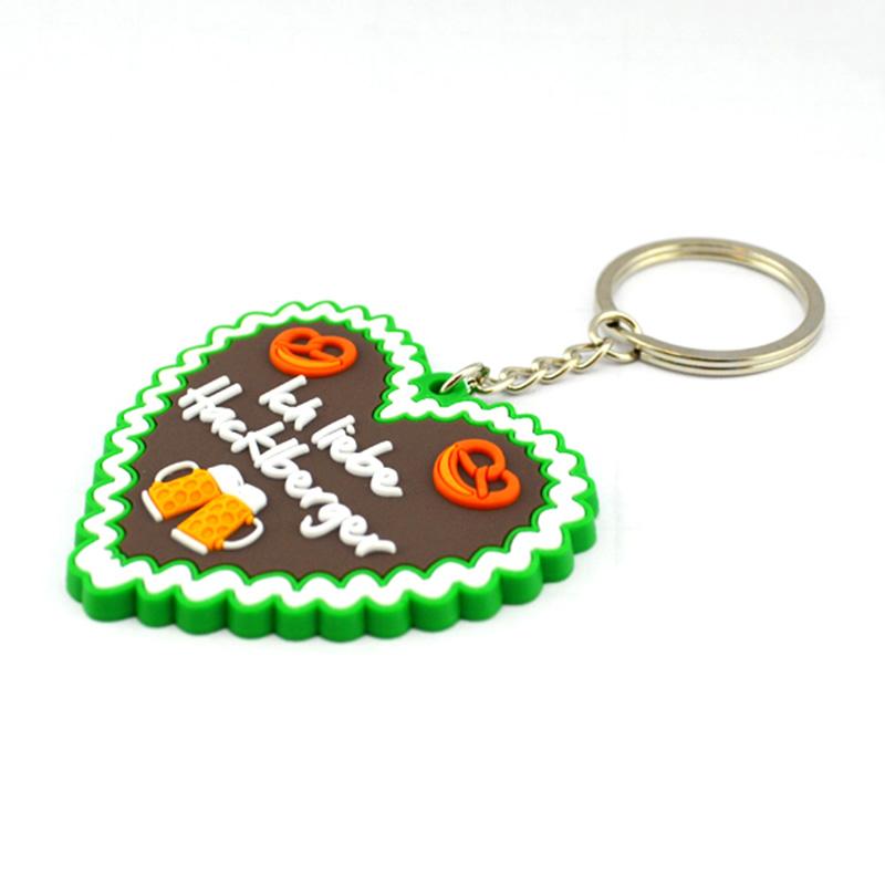 plastic promotional keychain