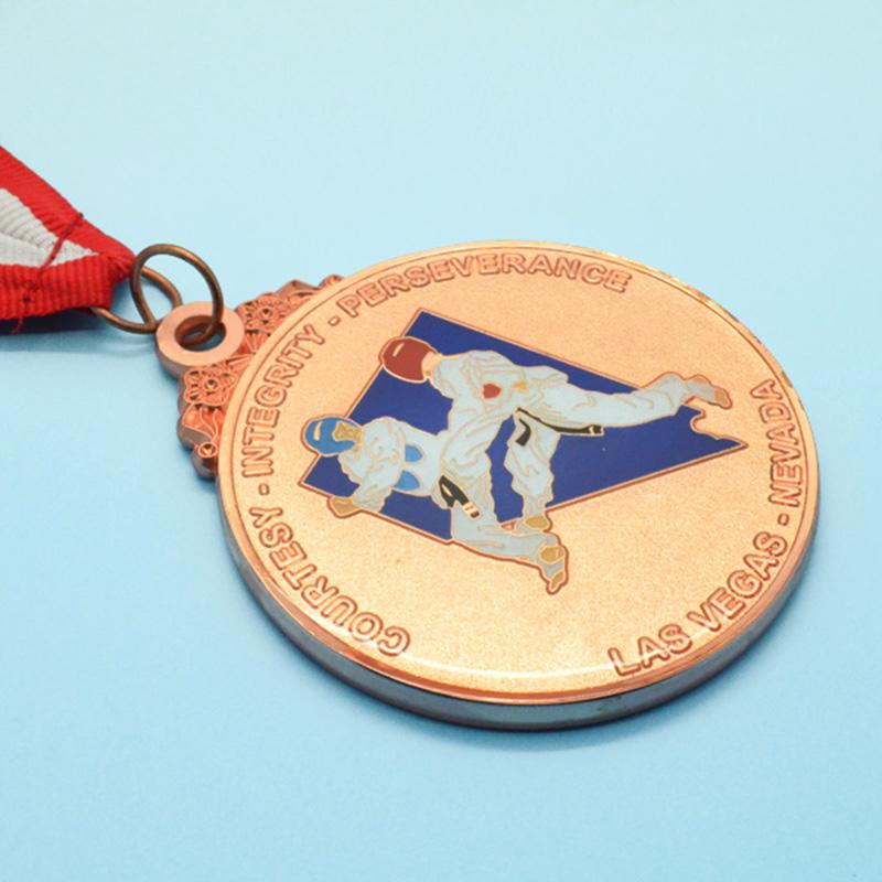 China Medal Maker Supplier Custom Taekwondo Medal Holder