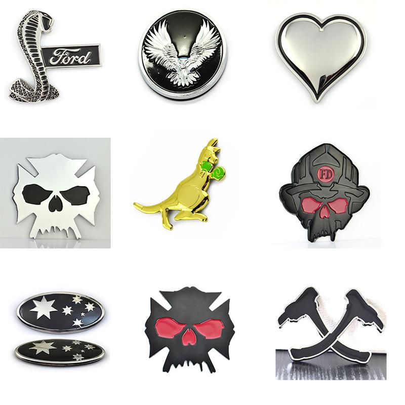 Customize Design Your Own Metal 3D Car Emblem Badge