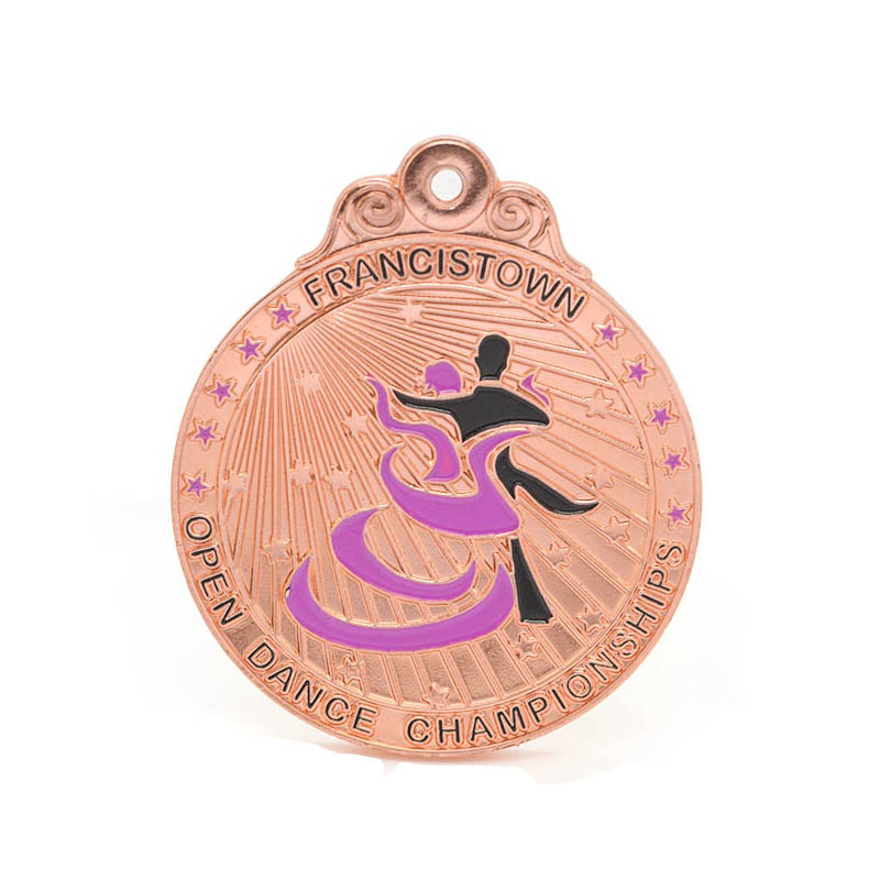 Odm Supplier Personalized High Quality China Factory Dance Medals 