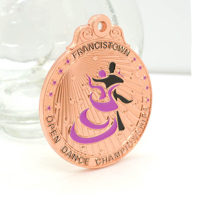 Odm Supplier Personalized High Quality China Factory Dance Medals 