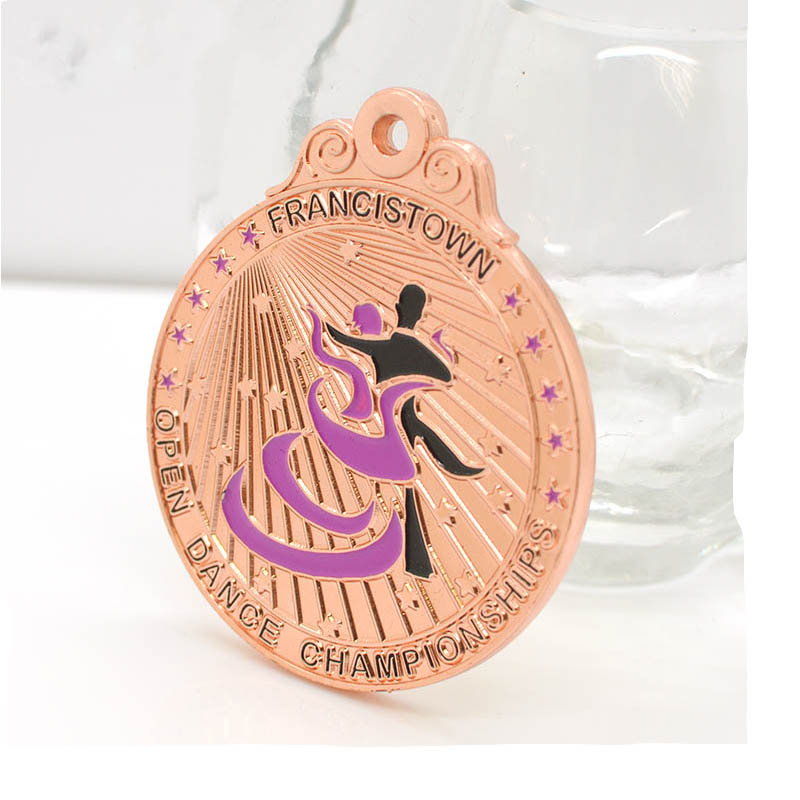 Odm Supplier Personalized High Quality China Factory Dance Medals 