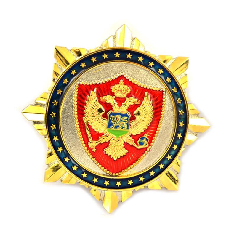 Metal Military Pin Badge Holder