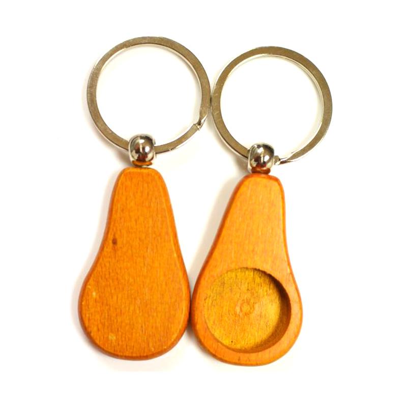 Artigifts Keyring Factory Custom Bulk Cheap Blank Wooden Key Holder