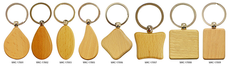 custom wood engraved keychain wholesale