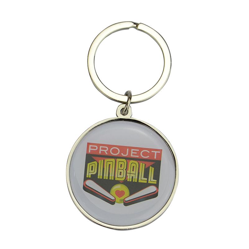 Metal Keychain Wholesale Epoxy Key Chains