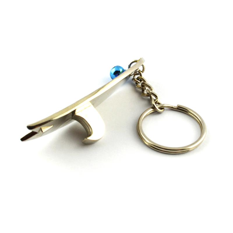 Surfboard Bottle Opener Keychain