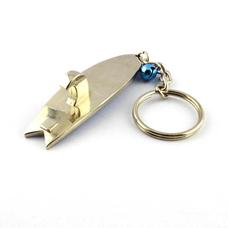 Surfboard Bottle Opener Keychain