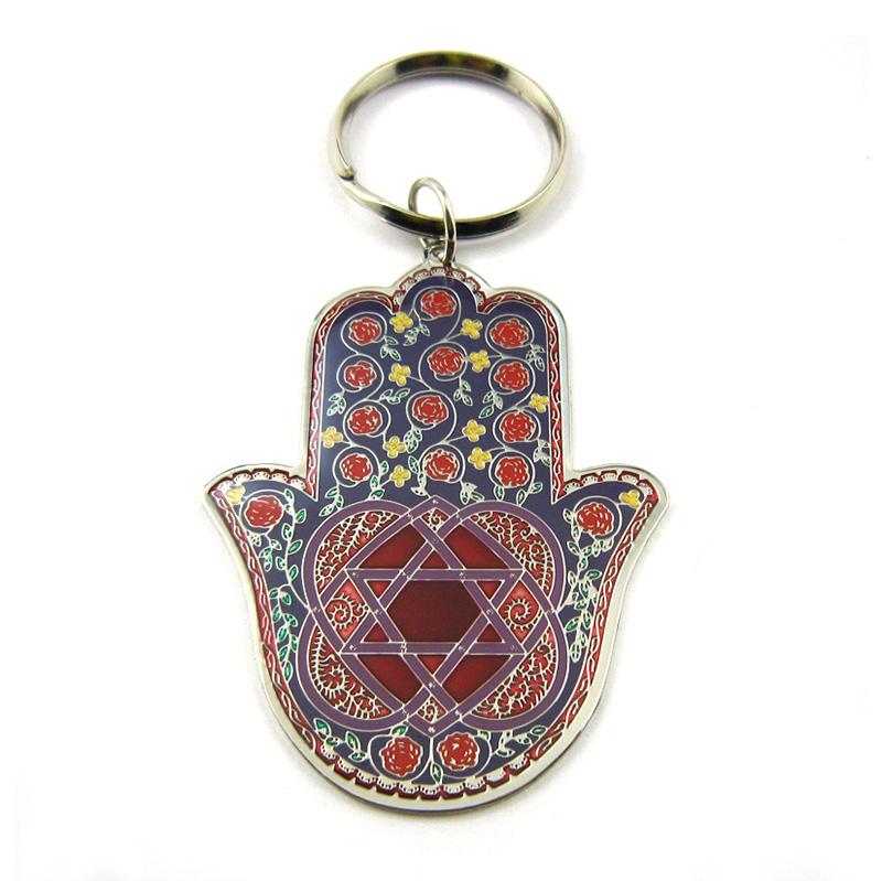 hamsa hand keychain