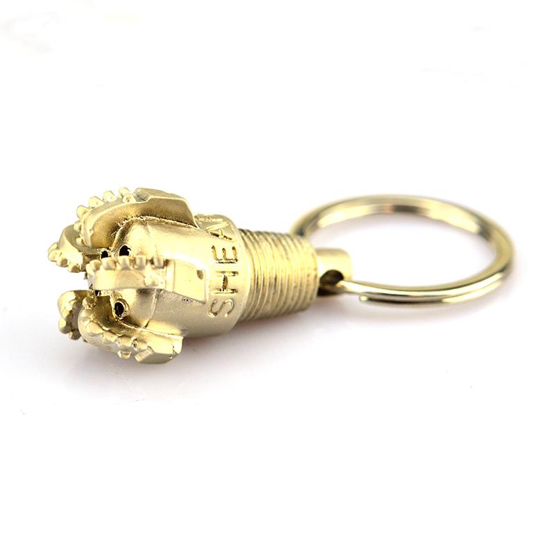 Metal Drill Bit Keychain