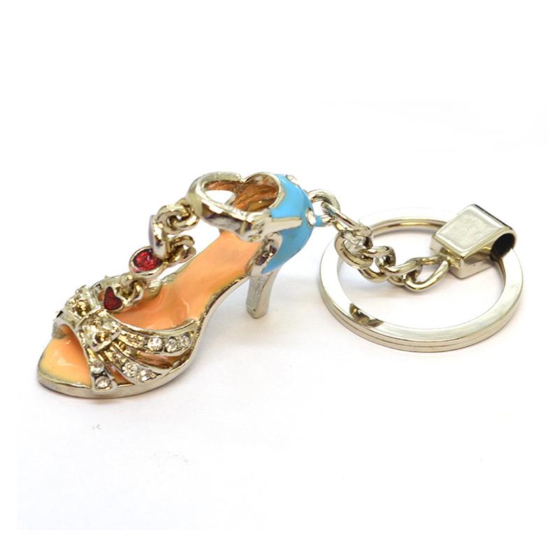 wholesale keychain high heel shoe keychain