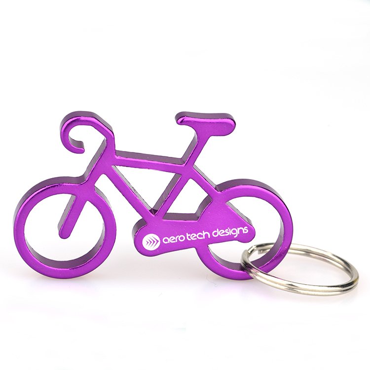 Bike Keychain Aluminum Bottle Opener Key Chain