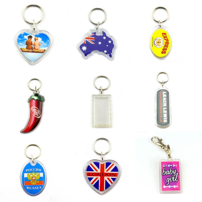 Picture Keyring Bulk Photo Key Chain Acrylic Keychains