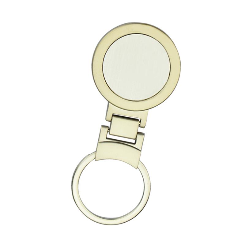 metal blank key chain custom logo