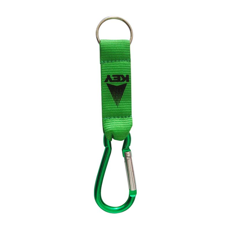 wholesale keychains short lanyard carabiner keyrings