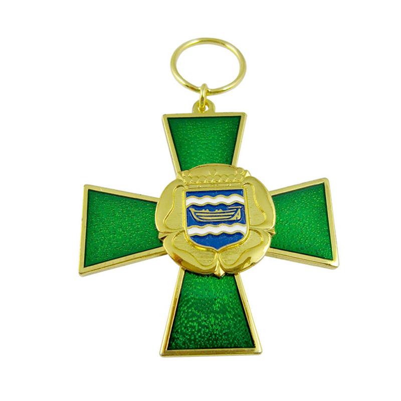 wholesale keychains metal enamel cross key chain