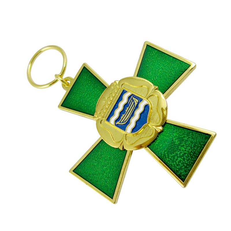 wholesale keychains metal enamel cross key chain