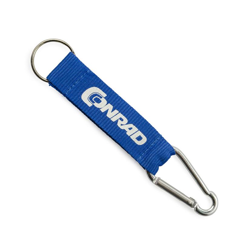 custom nylon neck strap key chain