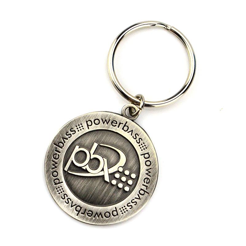 make your own logo metal key chain