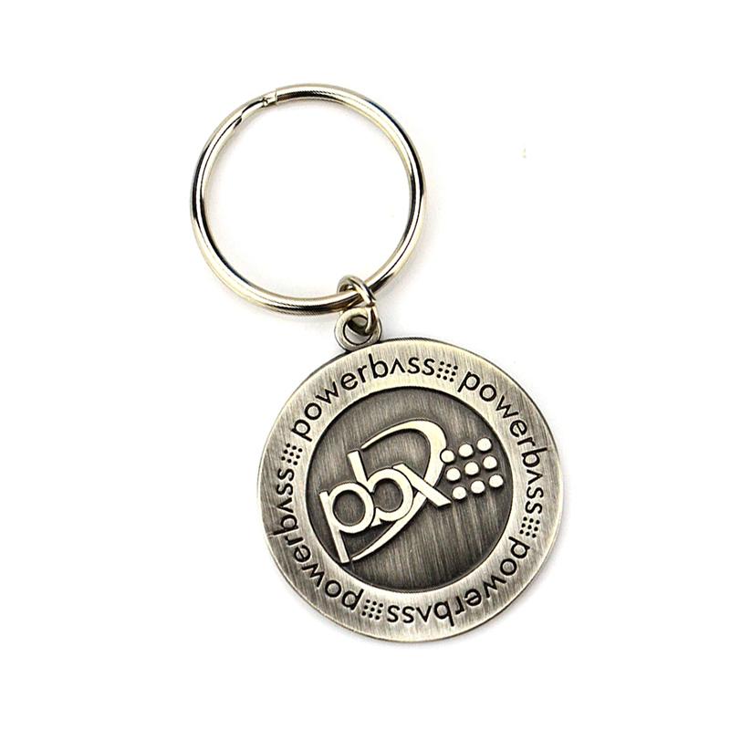 make your own logo metal key chain