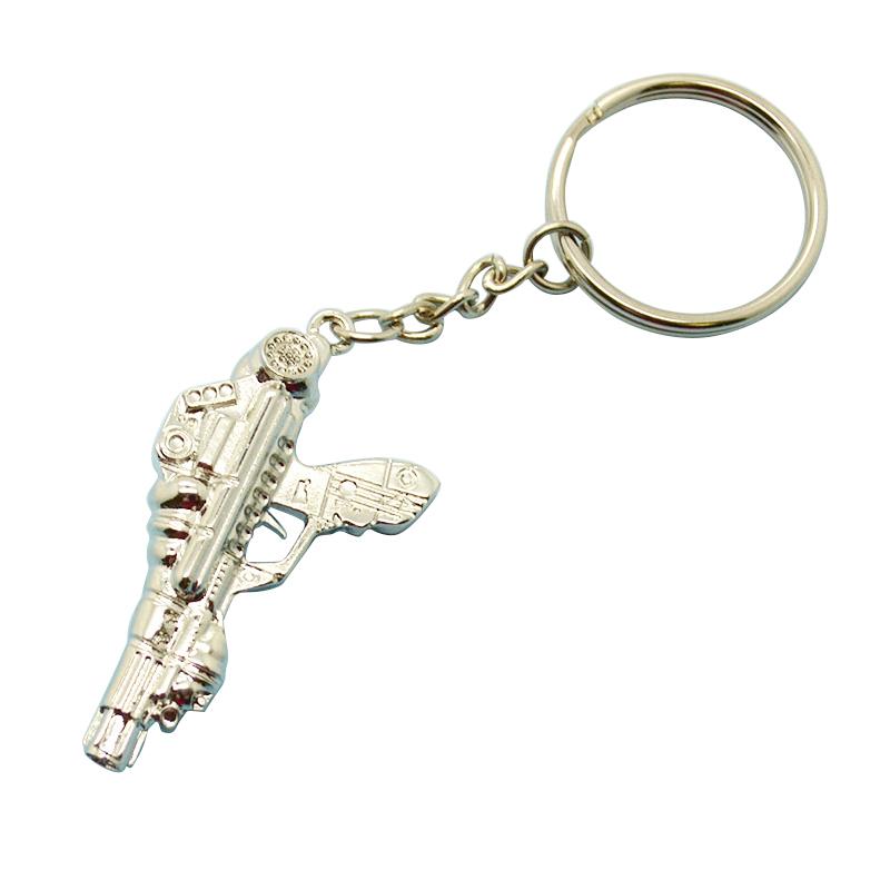 metal toy gun keychains