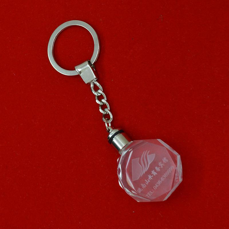 factory crystal keychain