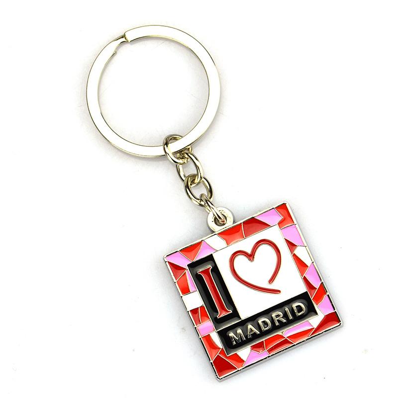 Factory Custom Metal Souvenir Florida Keychains