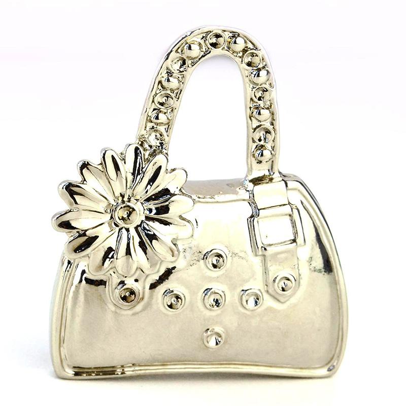 Rhinestone Stainless Steel Keyring