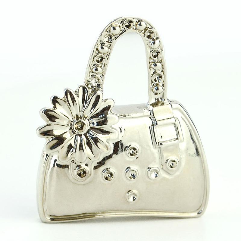 Rhinestone Stainless Steel Keyring