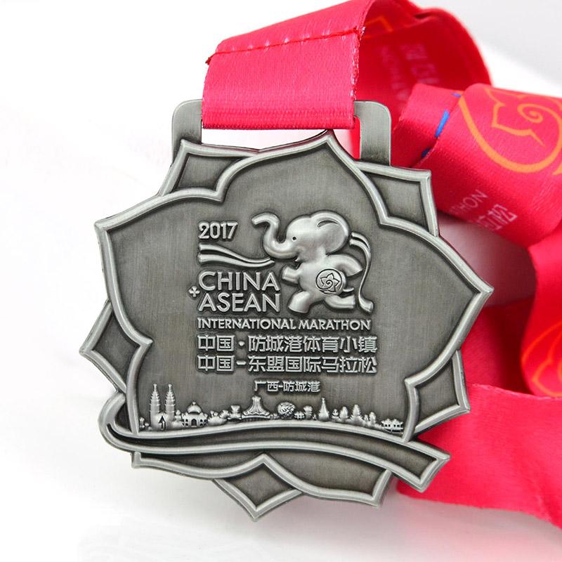 Metal Sports Marathon Medal