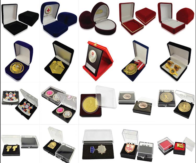 Cusotm Sports Metal Medal Box