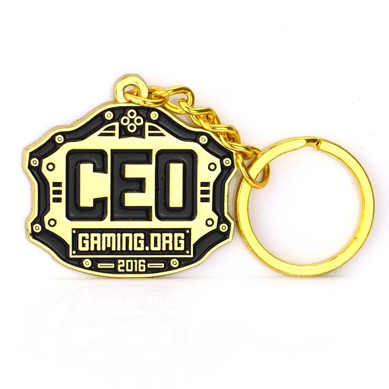 Cheap Metal Custom Logo Keyrings