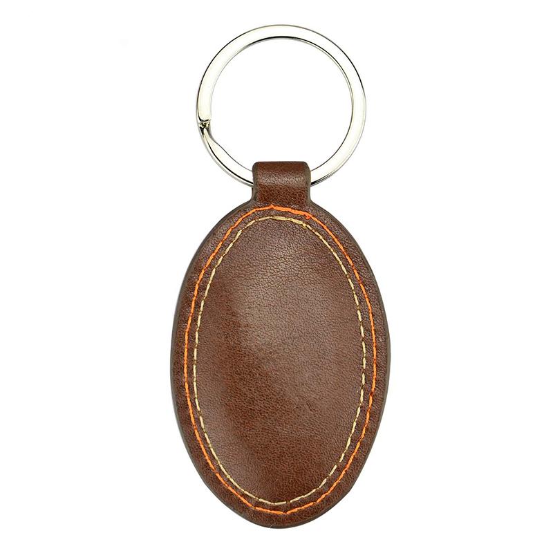 Pu Leather Personalized Keyring