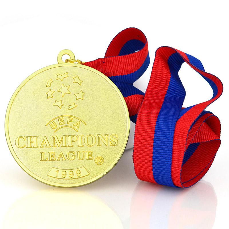 Odm Plated Custom Logo Gold Medal