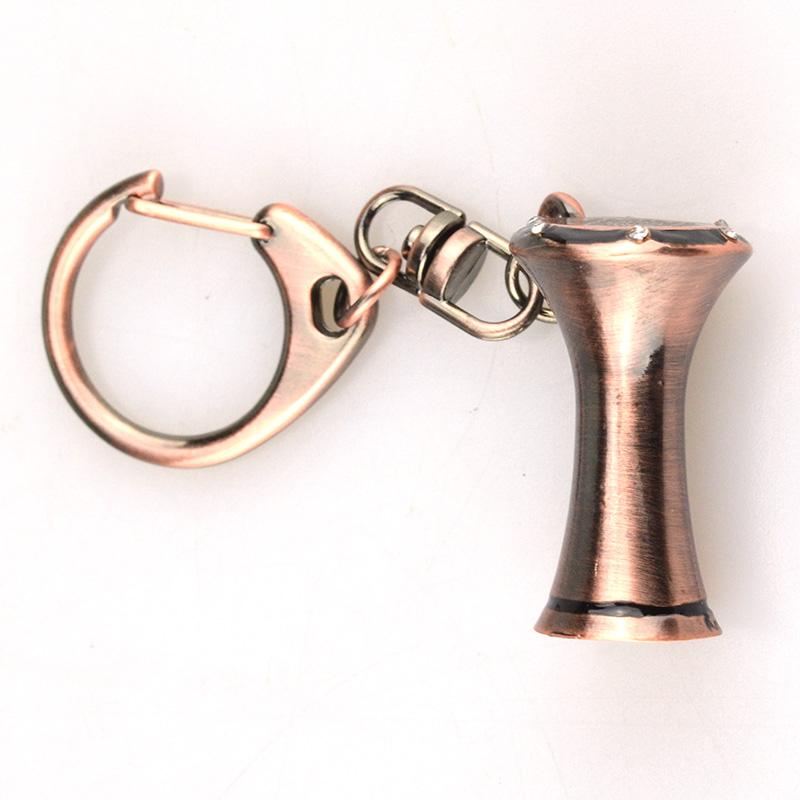 Antique Copper 3D Key Chain