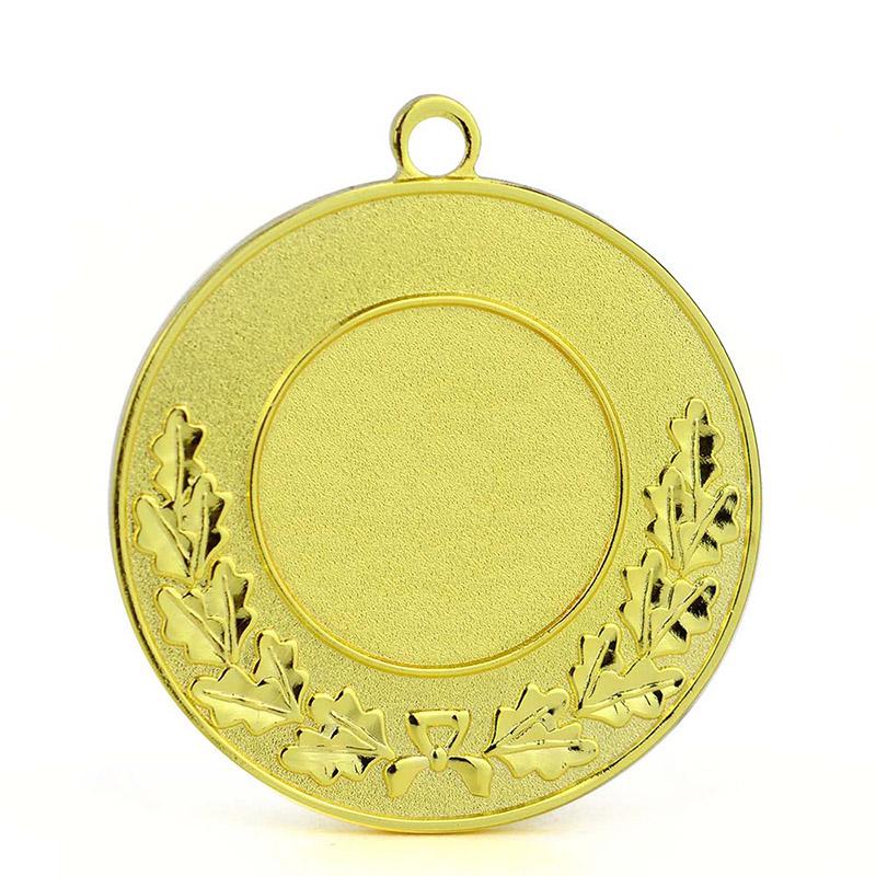 Metal Gold Plated Sports Blank Medal